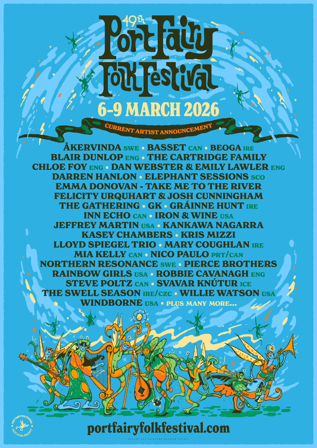 PromoAssets(WebPoster)CurrentLineup 2025 Lineup - Port Fairy Folk Festival