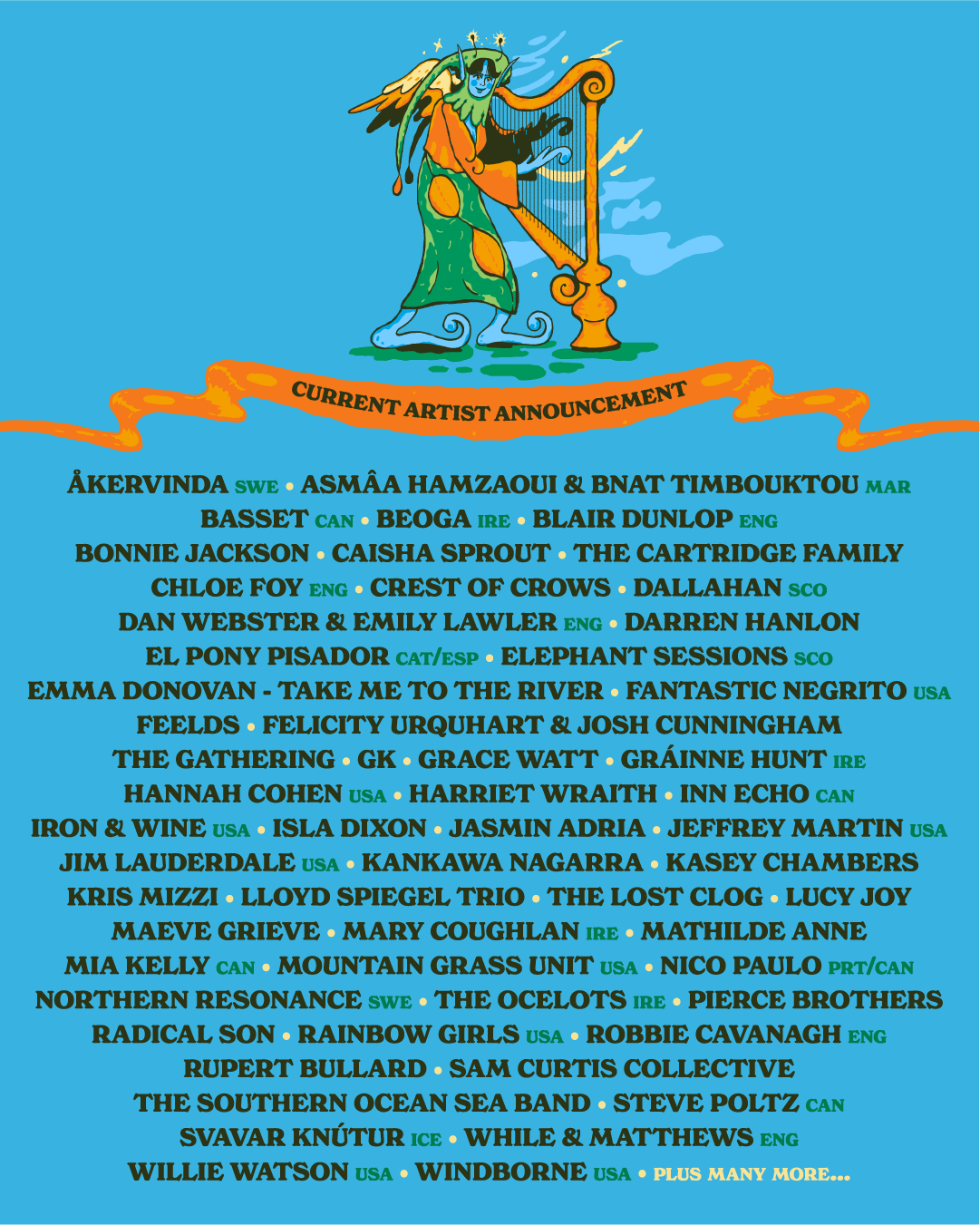 2025 Lineup - Port Fairy Folk Festival