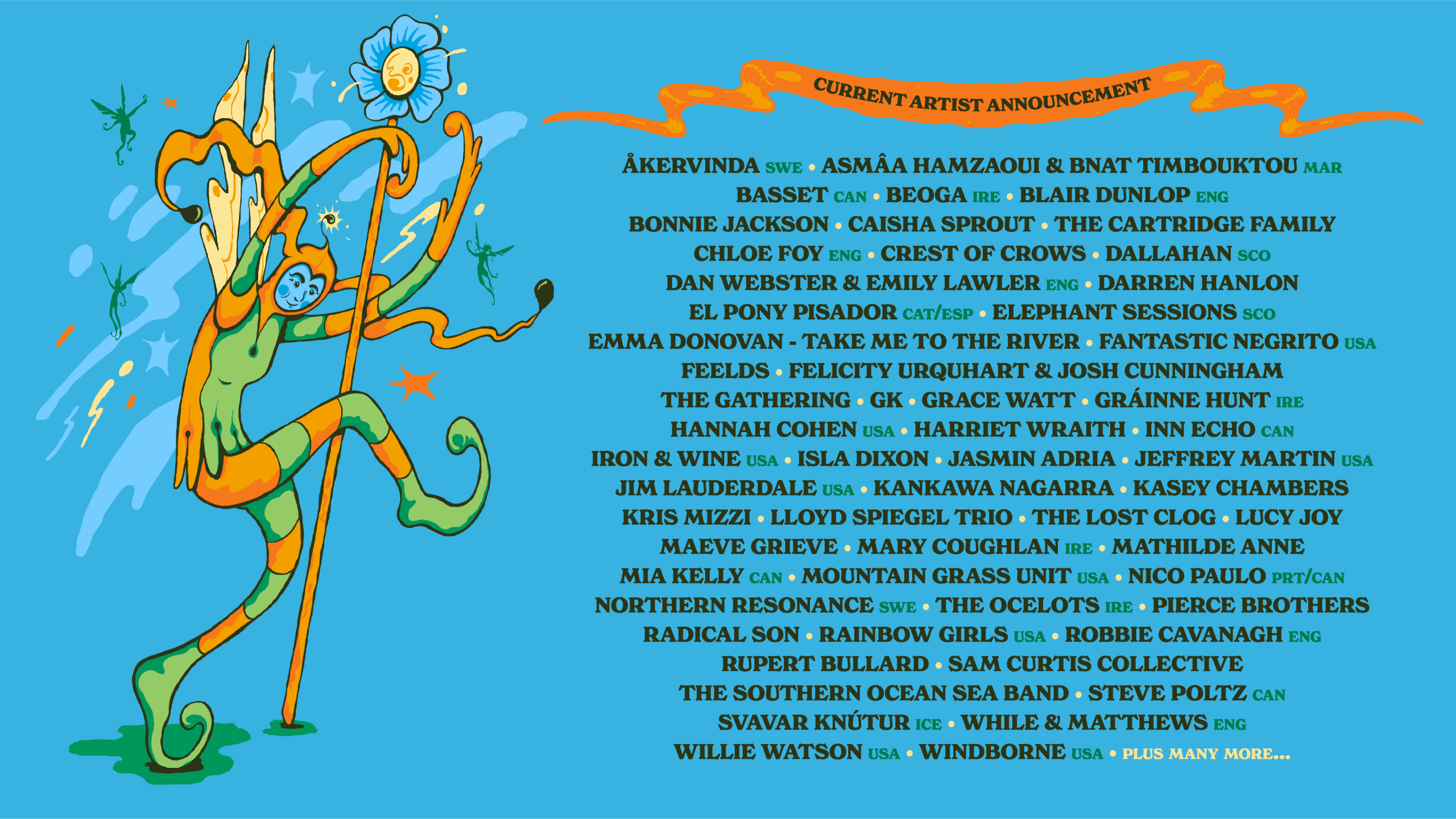 Port Fairy Folk Festival - 2026 Artist Announcement