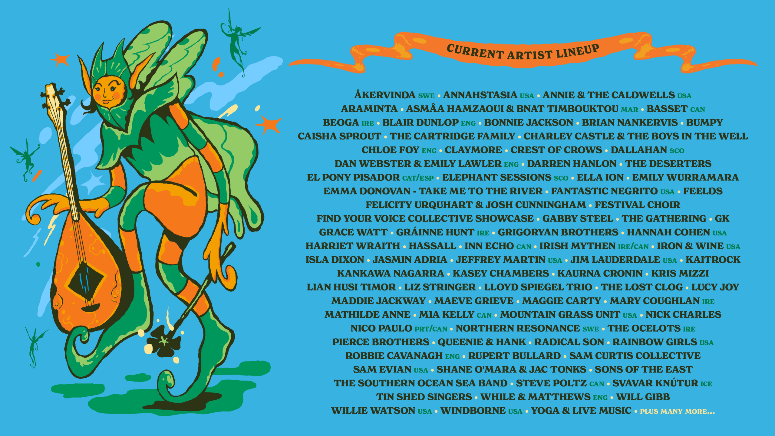 Port Fairy Folk Festival - 2026 Artist Announcement