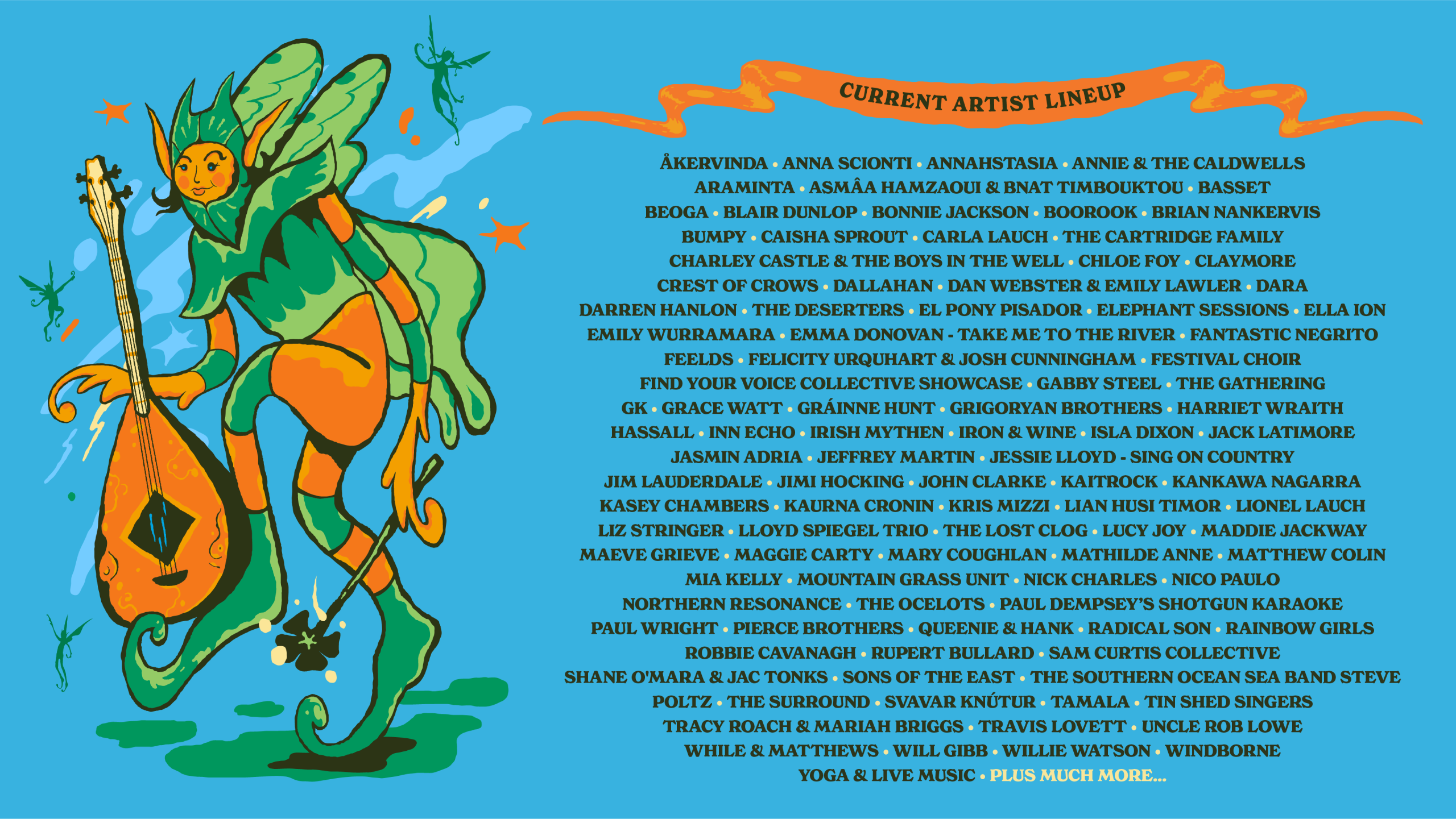 Port Fairy Folk Festival - 2026 Artist Announcement