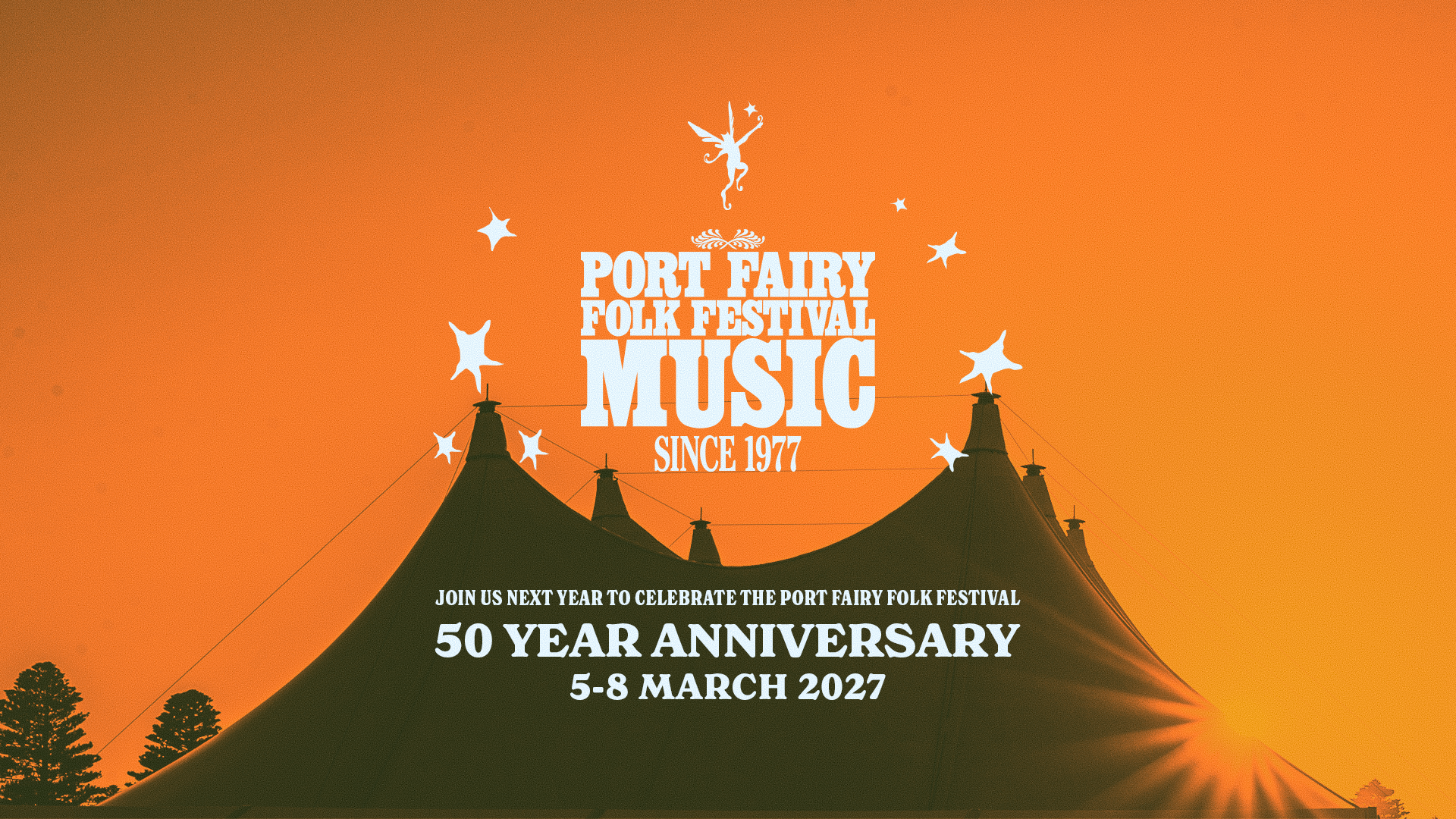 Port Fairy Folk Festival 2027 - 50 Year Anniversary